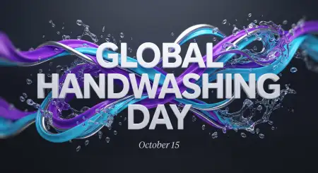 global handwashing day october 15 2026 creative awareness design - Global Handwashing Day 2026