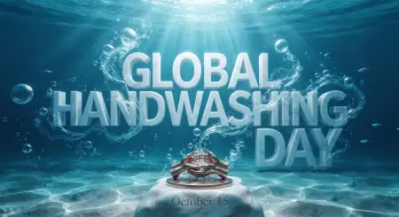 global handwashing day realistic handwashing awareness post