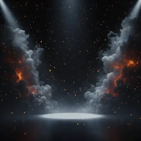 Free Glowing Black Youtube Thumbnail Background With Digital Effect Background Download