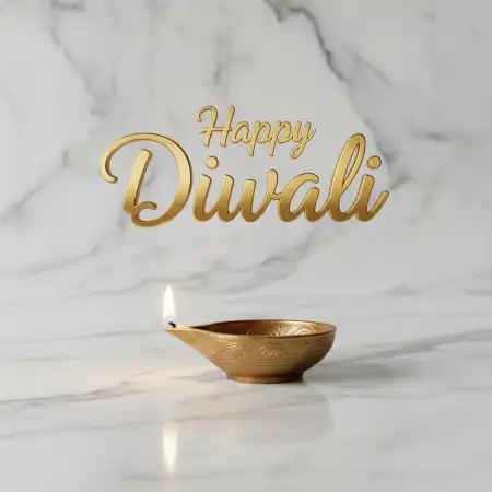 Gold Theme Happy Diwali Greetings 2025 Hd Background - Free Happy Diwali 2025 Download