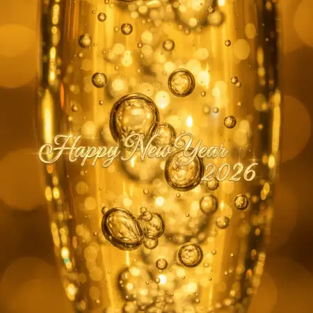Gold Theme New Year Instagram Post Design - Free New Year Instagram Post Design Download