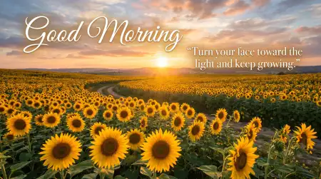 Golden Sunrise Good Morning Blessings - Free Good Morning Blessings Download