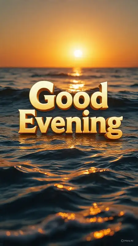 Good Evening Wishes With Nature Images - Free Good Evening Download