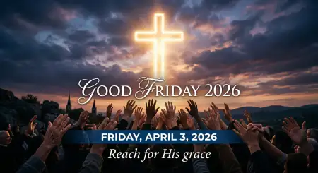 Free Good Friday Flyer Png Transparent Image Download