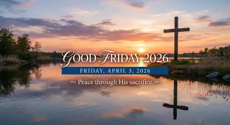 Free Good Friday Greeting Card Png Image Download
