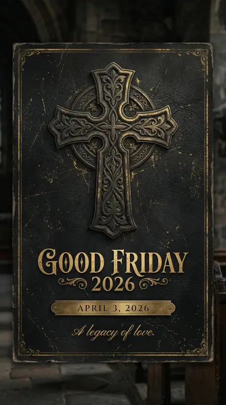 Free Good Friday Instagram Story Png Template Image Download