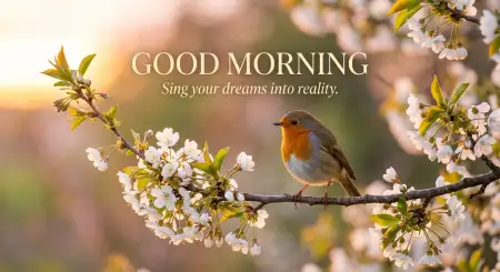 Good Morning Birds In Nature - Free Good Morning Nature Download