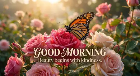 Good Morning Butterfly Flowers - Free Good Morning Nature Download