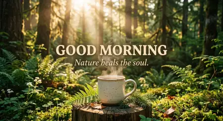 Good Morning Coffee With Nature - Free Good Morning Coffee Download