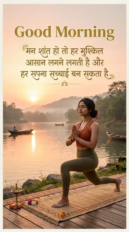 Good Morning Confidence Quotes Hindi - Free Good Morning Motivational Quotes Hindi Download