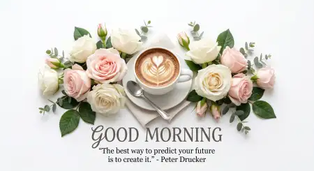 Good Morning Flowers And Coffee Hd Wallpapers - Free Good Morning Flowers And Coffee Download