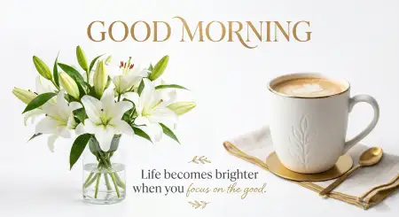 Good Morning Flowers And Coffee Spiritual Blessings - Free Good Morning Flowers And Coffee Download