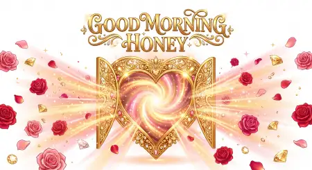 Free Good Morning Honey Love Messages Image Download