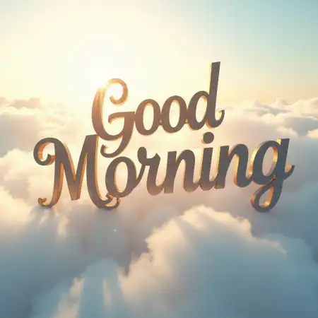 Good morning image with fresh morning dew