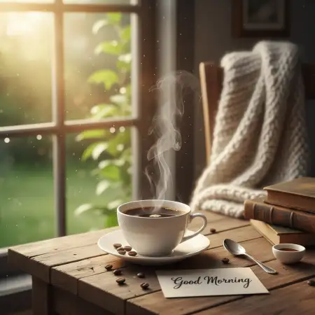 Free Good Morning Images With Hindi Motivational Quotes Background Download