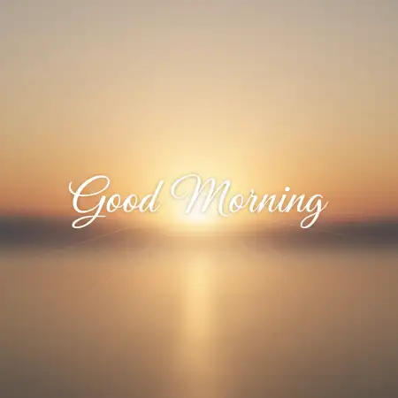 Good morning images with nature and sunrise background