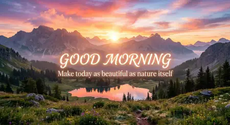 Good Morning Images With Nature Quotes - Free Good Morning Images With Quotes Download