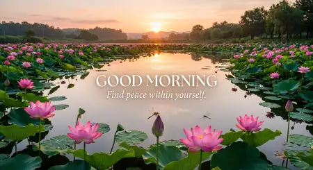 Good Morning Lotus Flowers - Free Good Morning Nature Download