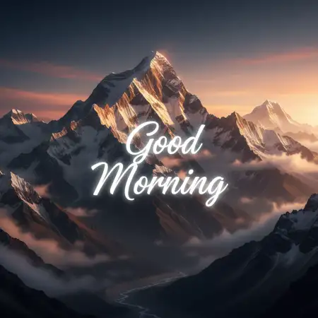 Free Good Morning Love Images With Heart Shape Design Background Download