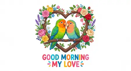 Free Good Morning Love Messages For Husband And Wife Image Download