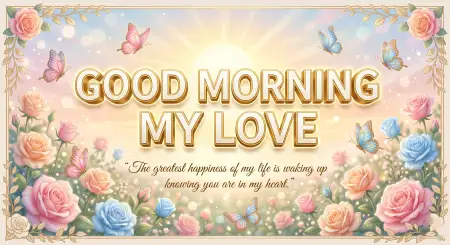 Free Good Morning Love Messages For Wife Image Download