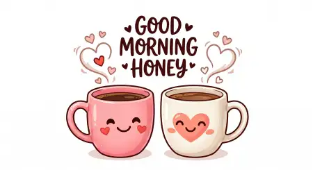 Free Good Morning Love Messages With Emojis Image Download