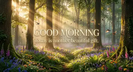 Good Morning Nature Card Design - Free Good Morning Nature Download