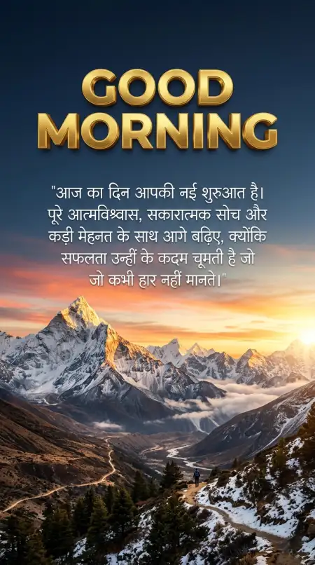 Good Morning Powerful Quotes Hindi - Free Good Morning Motivational Quotes Hindi Download