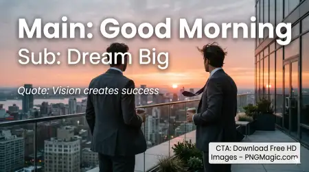 Good Morning Quotes For Achieving Big Success - Free Good Morning Motivation For Success Download