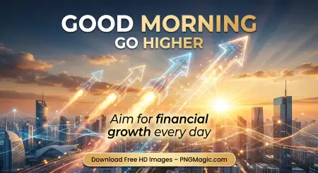 Good Morning Quotes For Achieving Financial Goals - Free Good Morning Investment Quotes Download