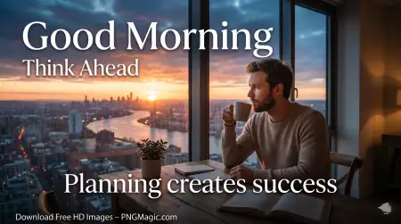 Good Morning Success Quotes Png Images - Free Good Morning Motivation For Success Download