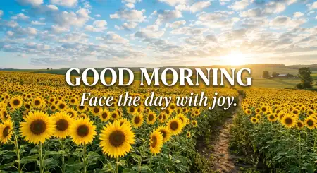 Good Morning Sunflower Wallpaper - Free Good Morning Nature Download
