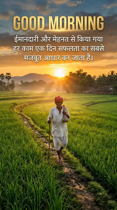 Good Morning Thoughts In Hindi - Free Good Morning Motivational Quotes Hindi Download