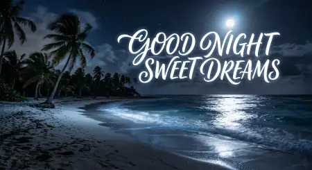 Free Good Night Sweet Dreams Blessings Image Download