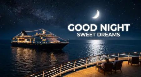 Free Good Night Sweet Dreams Motivational Message Image Download