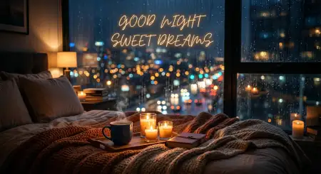 Free Good Night Sweet Dreams Positive Quotes Image Download