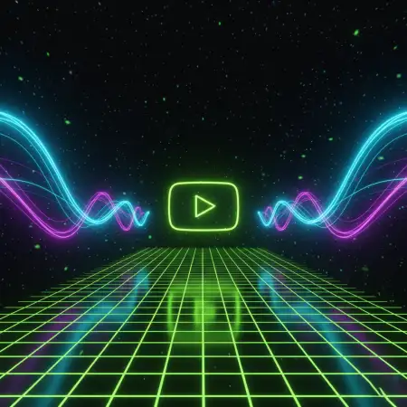 Free Gradient Green And Black Youtube Thumbnail Background Background Image Download