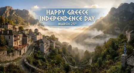 Greece Independence Day Poster Hd - Free Happy Greece Independence Day 2026 Download
