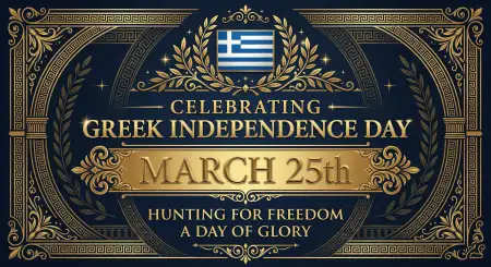 Greek Independence Day Flyer Design - Free Happy Greece Independence Day 2026 Download
