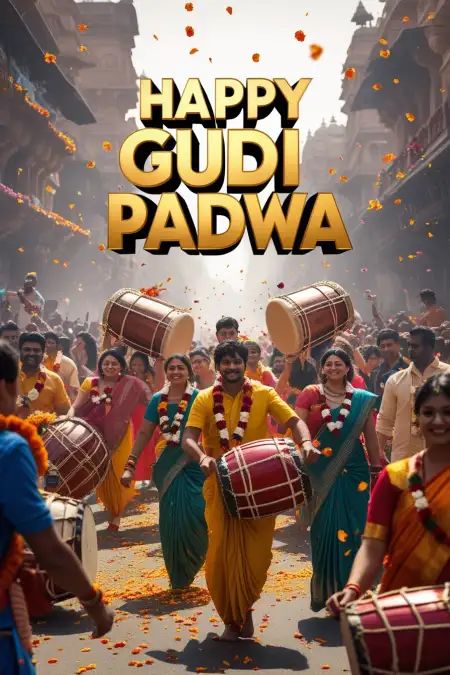 Gudi Padwa And Ugadi Difference Explained - Free Related Happy Gudi Padwa Image