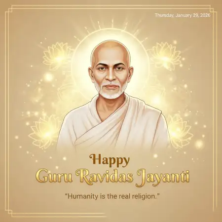 Guru Ravidas Jayanti Ai Generated Images - Free Happy Guru Ravidas Jayanti Download