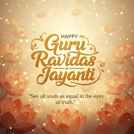 Guru Ravidas Jayanti Inspirational Image - Free Happy Guru Ravidas Jayanti Download