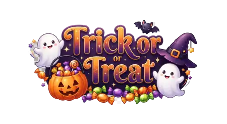 halloween 2026 trick or treat png design