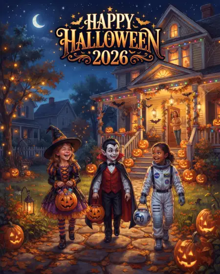 halloween 2026 vertical poster background