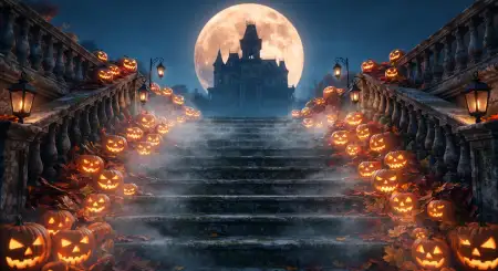 halloween background for facebook 2026