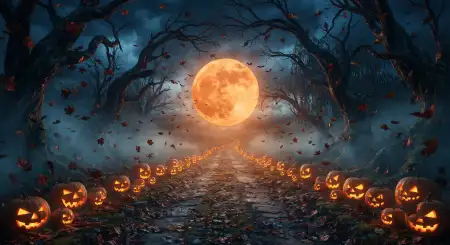 halloween zoom background 2026