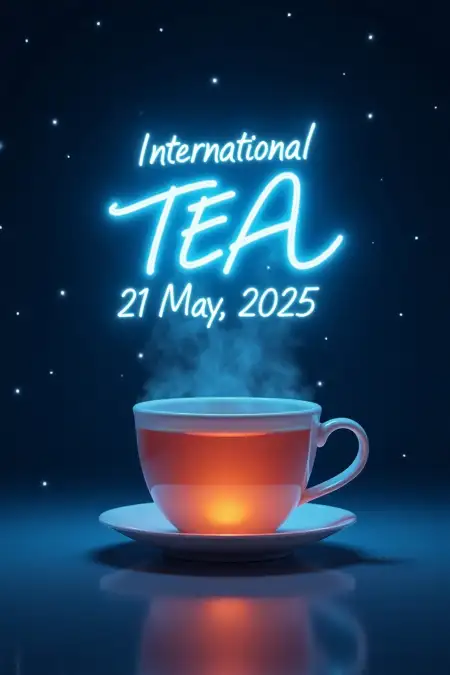 Hands Holding Warm Cup Of Tea - Free International Tea Day Download