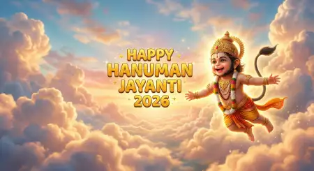 Hanuman Jayanti 2026 Ki Hardik Shubhkamnaye - Free Happy Hanuman Jayanti 2026 Download