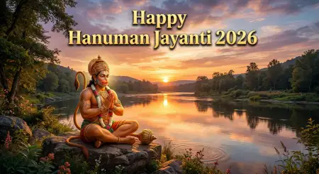 Hanuman Jayanti 2026 Wishes In English - Free Happy Hanuman Jayanti 2026 Download