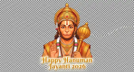 Hanuman Jayanti Overlay Png - Free Happy Hanuman Jayanti 2026 Download